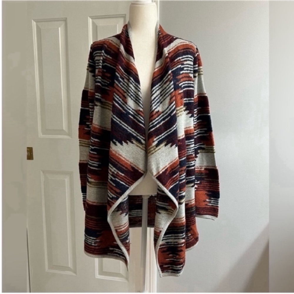 Lucky Brand Multicolor Open
Front Cardigan Size SP